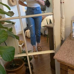 Madewell rib cage rigid skinny jeans. Size 29. NWOT